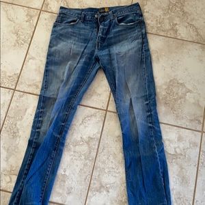 Men’s j crew 32/34 slim straight denim